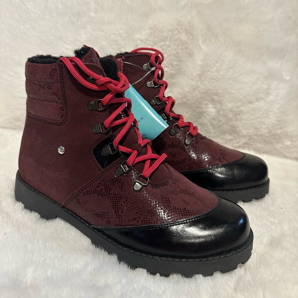 Leather boots Bartek